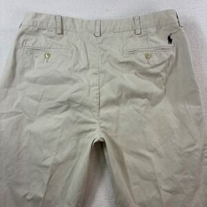Polo Ralph Lauren Ethan Chino Pants Mens 32x30 Tan Cotton Preppy Business Casual